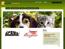 Tablet Screenshot of pienso-mascotas.com